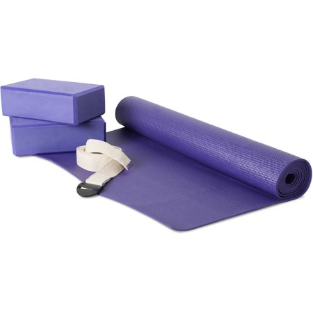 keefee 11 pcs Yoga Starter Sets,Yoga Accessories Kit for Beginners,Yoga  Essentials Equipment Kit Include Fitness Yoga Pilates Ring Wheel Stretch  Belt Yoga Foam Blocks Strap and Socks (Blue) : : Sports, Fitness