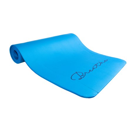 BalanceFrom All-Purpose 2/5-Inch Extra Thick High Density Anti-Slip Exercise  Pilates Yoga Mat with Carrying Strap 